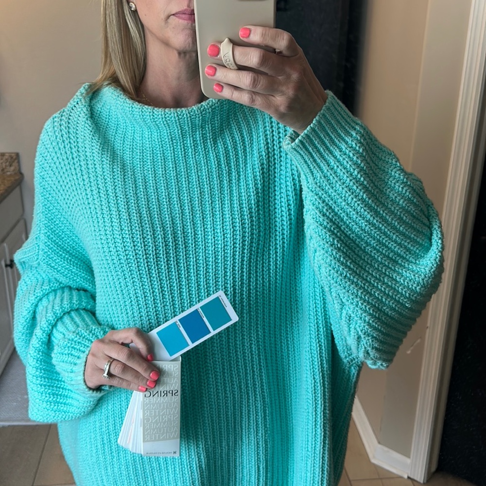 Oversized Free People sweater